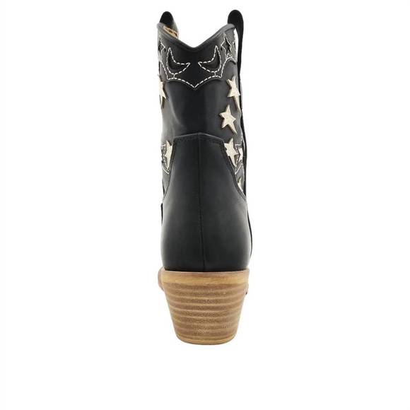 NEW SHU SHOP women's valencia star boots in black - Picture 3 of 4